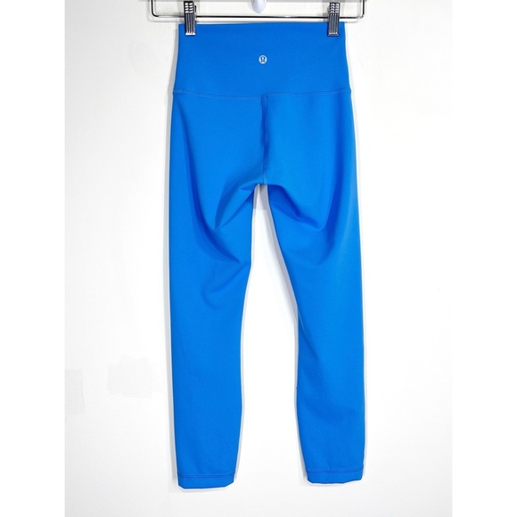 COPY - Lululemon Wunder Train High-Rise Crop 23" Blue Nile - Picture 3 of 10